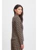 ICHI IHKATE PRINT BL18 regular fit in Doeskin Checks Aop