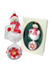 Krebs Glas Lauscha Baumschmuck-Glasornament in Bunt