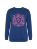 MIAMODA Sweatshirt in dunkelblau