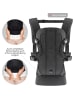 fillikid Babytrage Walk 4in1 - Grau Melange in grau