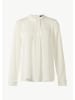 comma Bluse in 0120_weiß