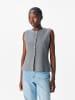 Object Weste in Medium Grey Melange