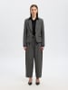 SELECTED FEMME SLFFITTED ALMA BLAZER in Black/Birch