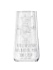 Mr. & Mrs. Panda Sektglas Fuchs Keks mit Spruch in Transparent