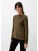 s.Oliver Pullover langarm in Olive