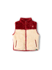 Little Green Radicals Wärmende Fleece-Weste aus recyceltem Material mit Reißverschluss in Lila