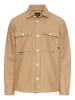 Camel Active Overshirt aus Leinen-Baumwoll-Mix in Braun