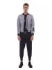 Nicolo Tonetto Grau Polyester Herren Bomberjacke Jacke