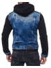 Cipo & Baxx Herren Regular Fit Jacke Denim in Blue