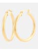 Vanlere Creolen aus 375 Gelbgold