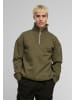 Urban Classics Half-Zip in olive