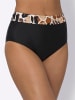 Sieh an! Bikini-Hose in schwarz