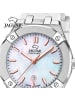 Jaguar Analog-Armbanduhr Jaguar Diplomatic weiß mittel (ca. 35,5mm)