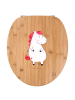 Mr. & Mrs. Panda Toilettendeckel Einhorn Wut ohne Spruch in Braun