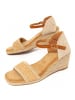 Montevita Sandaletten SPARTO WEDGE Cunenew in Beige