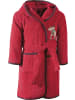 Erwin Müller Frottier Kinder-Bademantel mit Kapuze in rot
