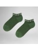 Hudson Sneakersocken Cute Blumenmuster in Palm green