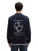 Marc O'Polo MOP Club '67  Football Sweater in Dark Navy