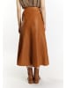 DreiMaster Vintage Damen Rock in Cognac