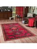 Pergamon Kurzflor Designer Teppich Modern Vintage Orient Muster in Rot