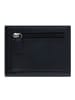 Bugatti Secure Slim Geldbörse RFID Schutz Leder 8 cm schwarz