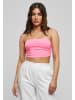 Urban Classics Urban Classics Damen Ladies Neon Bandeau Top in neonpink