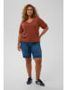 KAFFE curve Strickpullover KCmelia Loose fit in Henna
