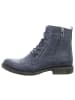 Mustang Schnürstiefelette in blau