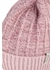 Sterntaler Strickmütze Mouline in puder rose