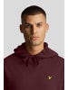 Lyle & Scott Kapuzenpullover in Bordeaux