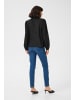 Kaffe Langarm-Bluse KAmaia Regular fit in Black Deep