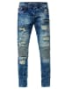 Rusty Neal Jeans Hose "MISATO" Slim Fit (THE FULLY LOADED) in Vintage Used