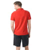 erima Herren Poloshirt in rot/weiss
