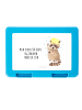 Mr. & Mrs. Panda Snackbox Waschbär mit Spruch in Weiß