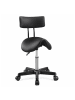 SONGMICS Arbeitshocker Activo in Schwarz - (B)56 x (H)82.5x (T)56 cm