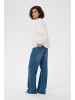Kaffe Langarm - Hemd KAnaya Regular fit in Chalk