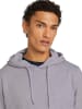 TOM TAILOR Denim Sweatshirt Structure Hoody in Grau