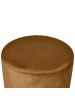 Beliani Pouf MILLEN in Braun - (W) 61 x (H) 36 x (L) 61 cm