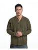G-Star Raw Waffle Henley Relaxed T-Shirt dark khaki