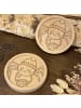 Mr. & Mrs. Panda Holz Untersetzer Spinne Agathe Kaffee ohne Spruch in Transparent
