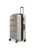 Stratic Straw + 4 Rollen Trolley 75 cm mit Dehnfalte beige
