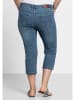 sheego Caprijeans in light blue Denim