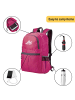 Intirilife Faltbarer Rucksack - 36L in Pink