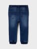 name it Thermohose in medium blue denim