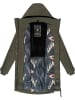ragwear Wintermantel Jannisa Coat in Dark Olive