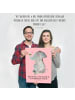Mr. & Mrs. Panda Wandbild Elefant Biene mit Spruch in Rot Pastell