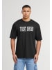 DEF DEF T-Shirts in jet black washed