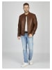 Bugatti Lederjacke BUAMADEO in Cognac