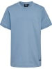 Hummel T-Shirt Hmlprint Kinder in FADED DENIM