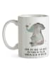 Mr. & Mrs. Panda Kaffeetasse Elefant Biene mit Spruch in Weiß